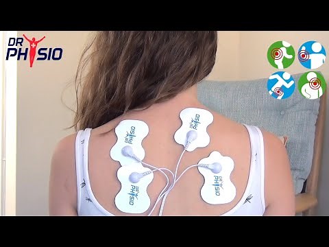 Dr Physio USA Electrical Nerve Stimulation Pulse Massager Tens 1017 Digital Machine