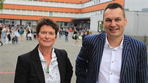 Une nouvelle principale et un nouveau gestionnaire au collège Louise Michel de Roye