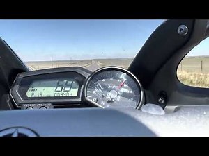 Yamaha FZ6 Max Acceleration Test!!