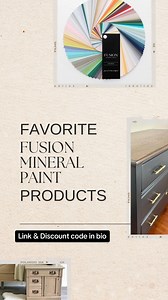 Have you tried Fusion Mineral Paint? These are a few of my favorite products from Fusion and the reasons I love it! Have you seen the expansive color pallet they have? Check it out! Link and discount code in bio. #fusionmineralpaint #furniturepaint #furniturepainting #furnitureflip #furnituremakeover #furnitureartist #furnitureflipper #furnituretransformation #favoriteproducts | Reimaginefurniture