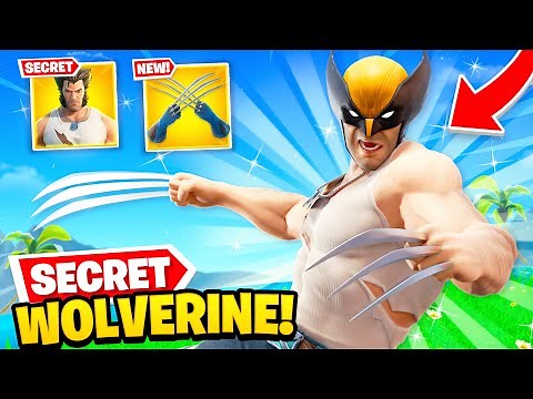 *NEW* WOLVERINE SECRET SKIN unlocked in Fortnite! (EASY GUIDE)