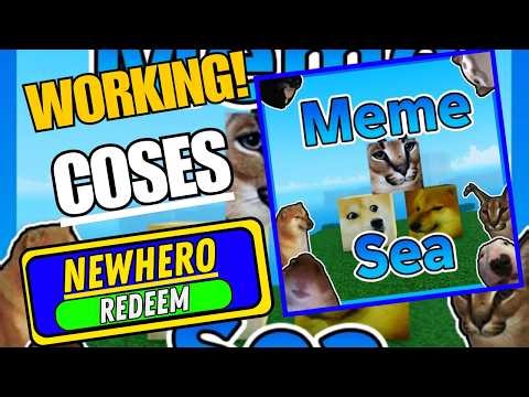 *NEW CODES* ROBLOX Meme Sea CODES 2026 | Meme Sea CODES | Meme Sea