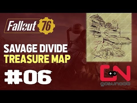 Fallout 76 - Savage Divide Treasure Map #06 Location