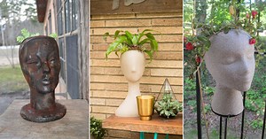 14 Quirky and Interesting DIY Head Planter Ideas - Hello Lidy