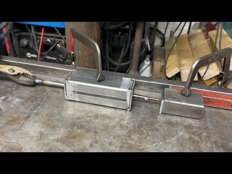 Shop Built Spring Fixture For Holding Parts When Welding