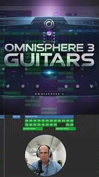 How Omnisphere 3 Guitar Presets Sound with Kontakt Libraries #shorts