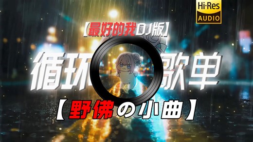 循环歌单｜【最好的我DJ版】｜“【野佛の小曲】【路边的野佛の小曲】都说野佛不能乱拜”