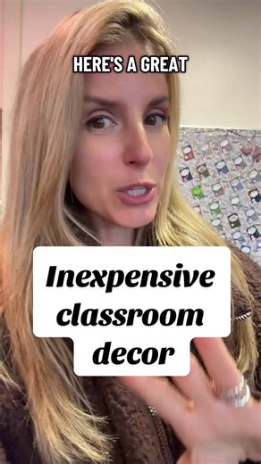 Teachers, students love seeing their work on the wall. Classroom decorations doesn't have to break the bank! Use your students' work, but make it colorful! !#teacher #teachersoftiktok #firstyearteacher #studentteacher #classroomdecor