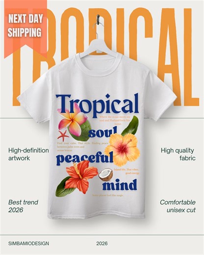 Hawaii Taiwan Tropical T-shirt, Lilo & Stich Inspiration Tee, Tropical Flower Shirt - Etsy