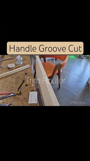 [Groove Cutting Made Easy | Trim Router(쉬운 홈파기 방법 | 트림 라우터) #woodworking #diy #handmade #woodwork