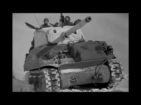 M4 Sherman Armored Patrol in Eastern France - January 1945 [ WWII Documentary ]