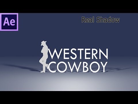 Create real shadow for text or logo in After Effects - 107