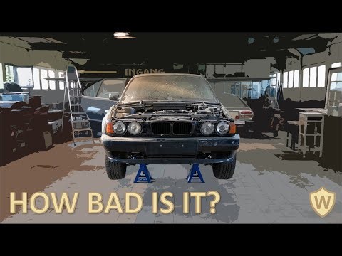 How bad is it? BMW E34 525i Restoration | PT2