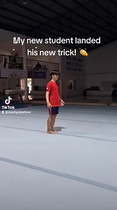 44K views · 959 reactions | First training namin Corkscrew na agad na-land nya. Grabe bilis matuto!  #coachpolparkour #taekwondofreestyle #learntumbling #poomsae #tricking #martialartstricking #trickingcoach #learntricking | Coach Pol Parkour | Facebook