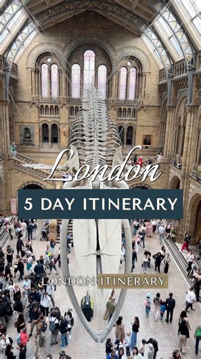 Do you like to be relaxed when you travel? So do I! That’s why I created a 5-Day London Itinerary for people who want to see the best of the city, without stress! It includes: 🏰 Must-visit London attractions to hidden gems ☑️ Personal recommendations as an American living in London since 2013 💡 Day 4 is all about exploring one neighbourhood in depth. 📌 Check out the full itinerary in the comments (plus how to get my London Travel Planners) Let me know, what’s the first thing you’d do in Londo