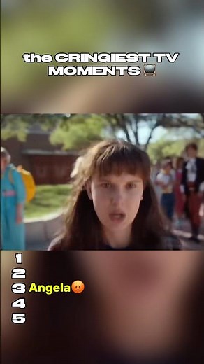 THE CRINGIEST TV MOMENTS😬#foryou #ranking #cringe