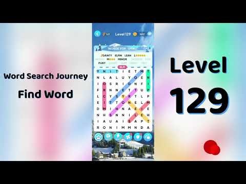 Word Search Journey Level 129 Answers | Find Word 🧩✨ | SolutionGuruji