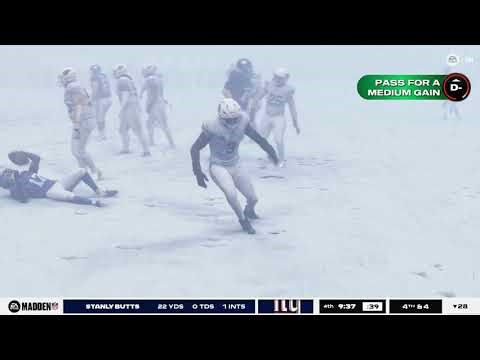 Madden 26 superstar mode putting up drake maye numbers