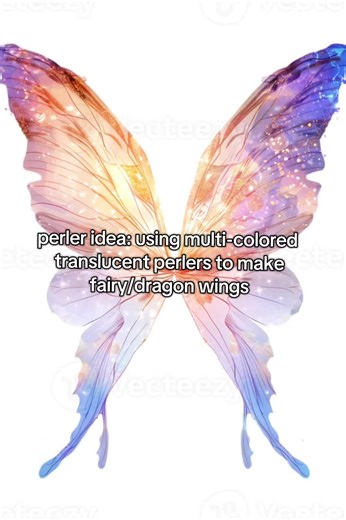 Create Fairy and Dragon Wings with Perler Beads