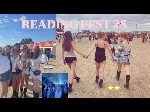 READING FESTIVAL VLOG 2025