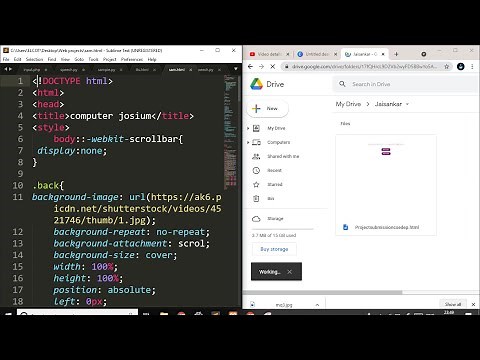 How to host your HTML code for free on google drive?