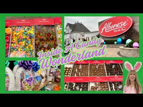 Easter Candy Wonderland?! 🍬🐰 Inside Albanese Candy Factory (Worth the Visit!)