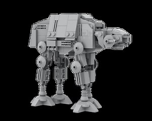 LEGO MOC-45260 AT-AT (Micro Scale) (Star Wars 2020)
