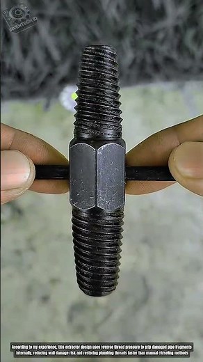 How Reverse Thread Tool Removes Broken Pipe Threads Without Damage