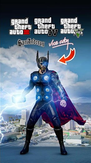 What Happens If You Become THOR in Every GTA Game...? 😱🔥