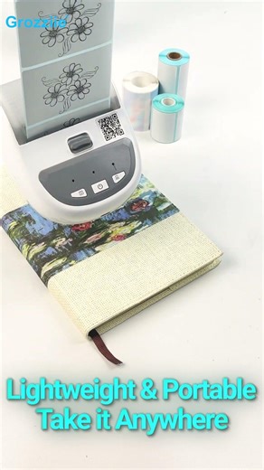 Print Waybills on the Go ⚡ TP372 Pocket Thermal Printer #grozziie #shorts