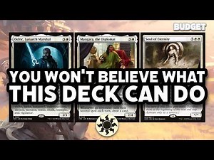 Mono White "Precon" EDH Deck Tech | $50 Mangara
