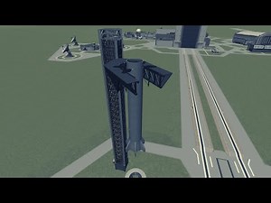 KSP | Launching Starship and catching the Booster with Mechazilla! | kOS