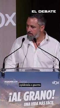 💬 Abascal: «Sánchez es un loco peligroso» que busca «perpetuarse en el poder robando las elecciones»
