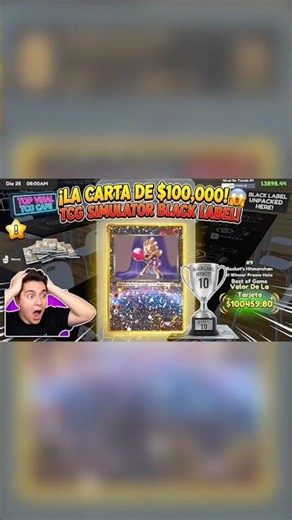 ¡ME SALIÓ LA CARTA DE $100,000! TCG CARD SHOP SIMULATOR CON MODS POKÉMON! (BLACK LABEL BECKETT 10)