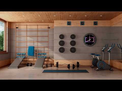 Rainy Day Gym Ambience : 10 UPBEAT Motivational Music for Workout