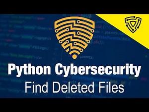 Python Cybersecurity Projects - Find Deleted Files