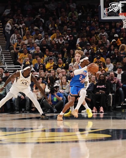 Turned the spin cycle 🔛 | Oklahoma City Thunder