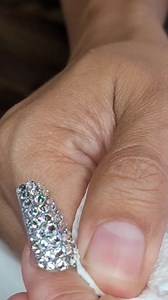 46K views · 1.3K reactions | Easy tutorial how to do Crystal Nails  . Instagram @tonysnail Shop Nails Products at Www.designedbytonyly.com Acrylic colors number 443 | Tony's Nails | Facebook