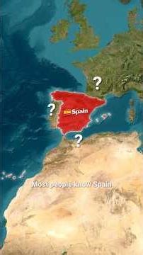 Spain’s Borders Make NO Sense 😅 World’s Shortest Border! 🤯