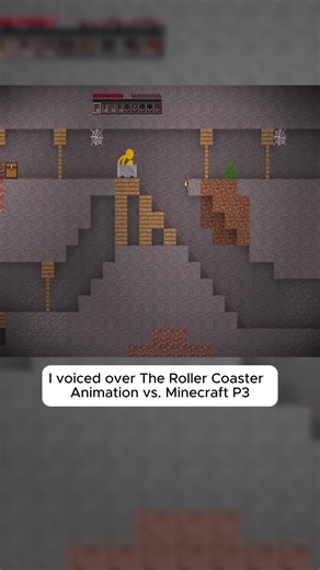 Roller Coaster Animation in Minecraft