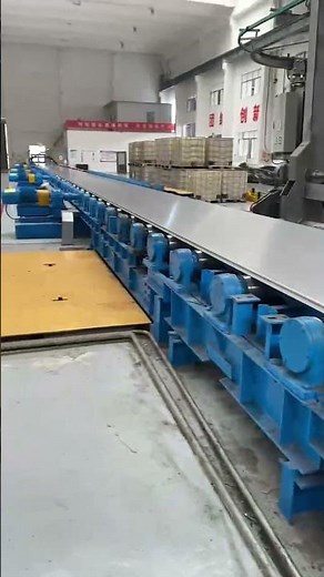 Video of hot rolling aluminium coil production
