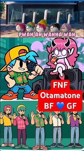 FNF Soda Pop but BF GF - Otamatone Cover (KPop Demon Hunters) #fnf #sodapop #otamatone