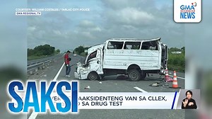 26K views · 317 reactions | Nagpositibo sa drug test ang driver ng van na naaksidente sa Central Luzon Link Expressway sa bahagi ng Tarlac kahapon. | GMA News | Facebook