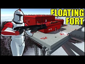 Rhen Var Republic Floating Fortress! - Ravenfield: Star Wars Mod Battle Simulator