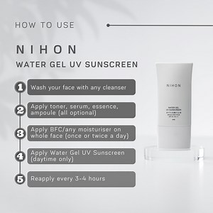 Water Gel UV Sunscreen