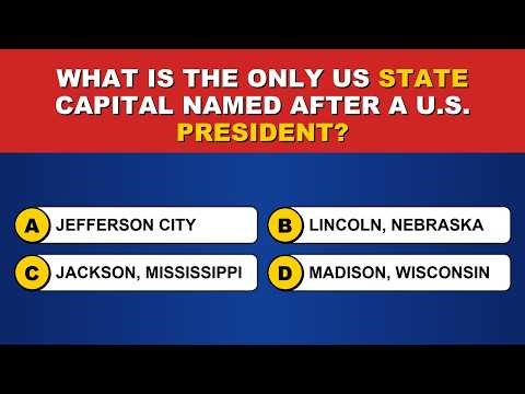 Can You Score 30/30 on This US State Capitals Quiz?