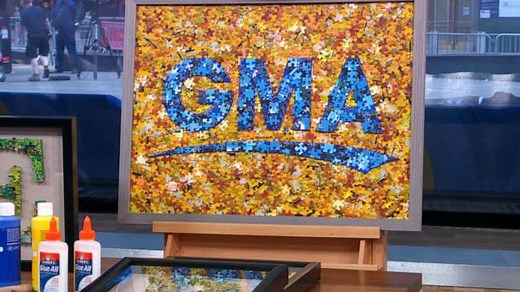 At-Home DIY: Creative next step with finished puzzles