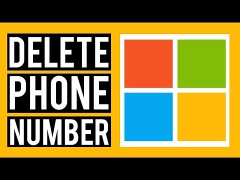 How To Delete Phone Number From Microsoft Account