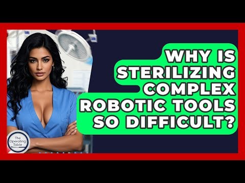 Why Is Sterilizing Complex Robotic Tools So Difficult? - The Operating Table