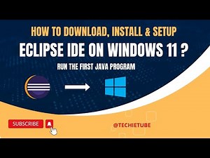 How to Download & Install Eclipse on Windows 11? | Setup Eclipse IDE | Run First Java Program | 2024